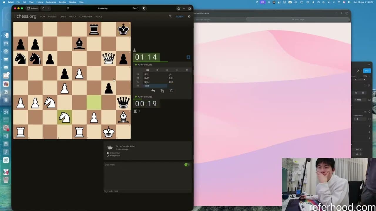 Joel joins the stream - 24/08/2025